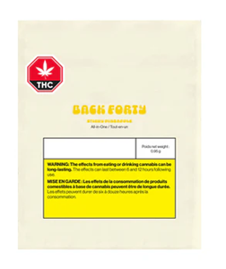 Back Forty - STICKY PINEAPPLE DISP VAPE (.95g)
