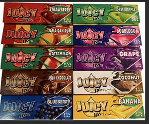 Juicy Jays Rolling Papers - ALL FLAVORS