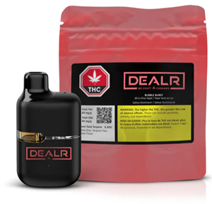 Dealr - BUBBLE BURST LIQUID DIAMOND CURED RESIN DISP VAPE (1g)