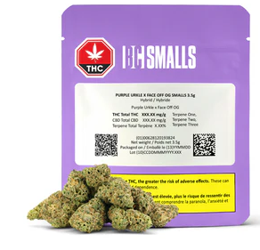 Bc Smalls - PURPLE URKLE X FACE OFF OG SMALLS (3.5g)