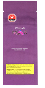 Weed Me Max - MANGO BLUEBERRY SLUSH DIAMOND DISP. VAPE (1g)