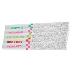 Claybourne - Flyers Frosted Flight Pack Infused Pre-Rolls - 2.5G