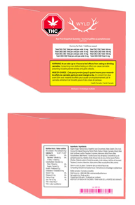 Wyld - GRAPEFRUIT MULTIPACK (10x 10mg THC/ 10mg CBG/ 10mg CBG)