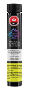 Valhalla Flwr - MKU x JEALOUSY BUBBLE HASH INFUSED PRE-ROLL (1x 1g)