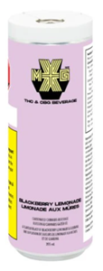 Xmg+ - BLACKBERRY LEMONADE (10mg THC/ 10mg CBG)