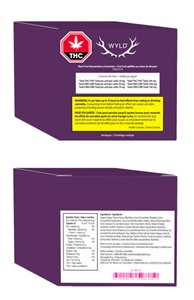 Wyld - BOYSENBERRY THC:CBD:CBN GUMMIES MULTIPACK (10x 20mg CBD / 10mg THC / 10mg CBN)