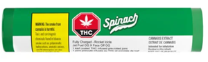 Spinach - FULLY CHARGED ROCKET ICICLE INFUSED PRE-ROLL (1x .7g)