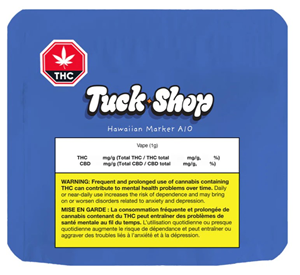 Tuck Shop - Hawaiian Marker Pure Cured Resin Disposable Pen - 1G